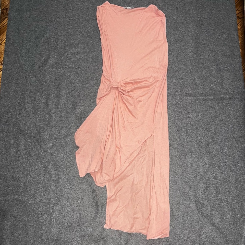 AllSaints Light Peach Riviera Mid-Length Casual Maxi Dress